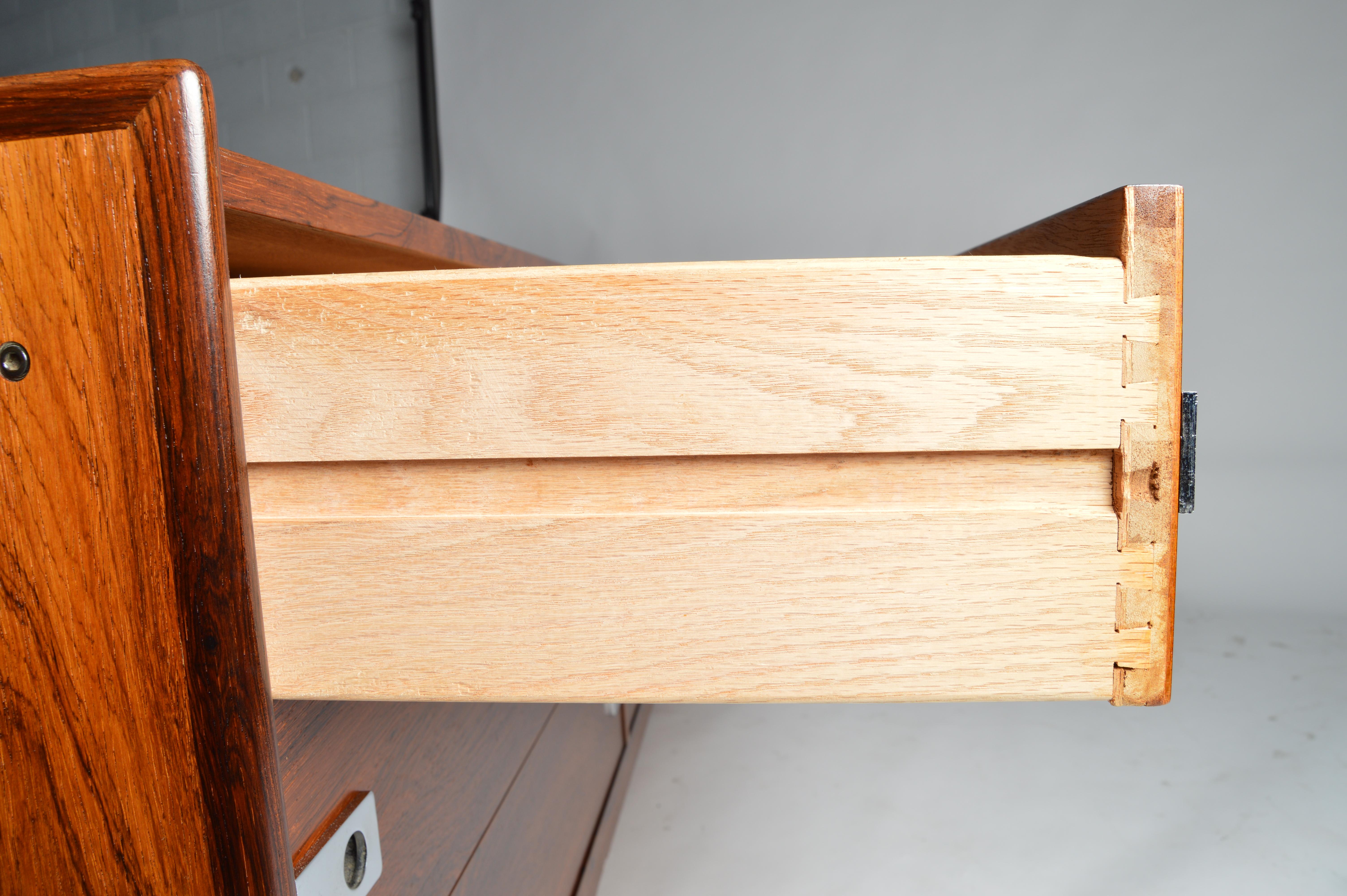 Rosewood Low Dresser after Arne Vodder by Inter-Continental Designs Ltd-Canada 2
