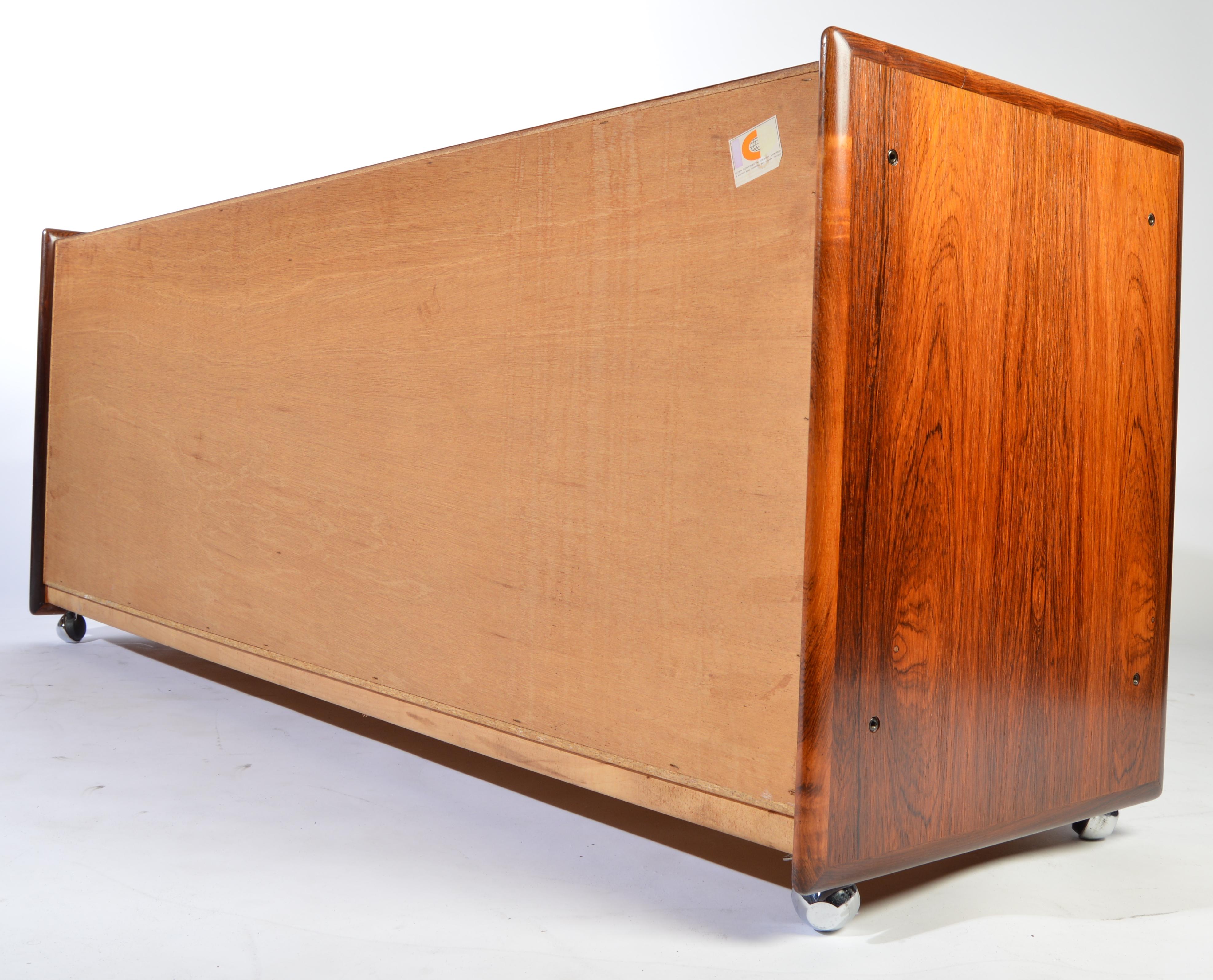 Rosewood Low Dresser after Arne Vodder by Inter-Continental Designs Ltd-Canada 3