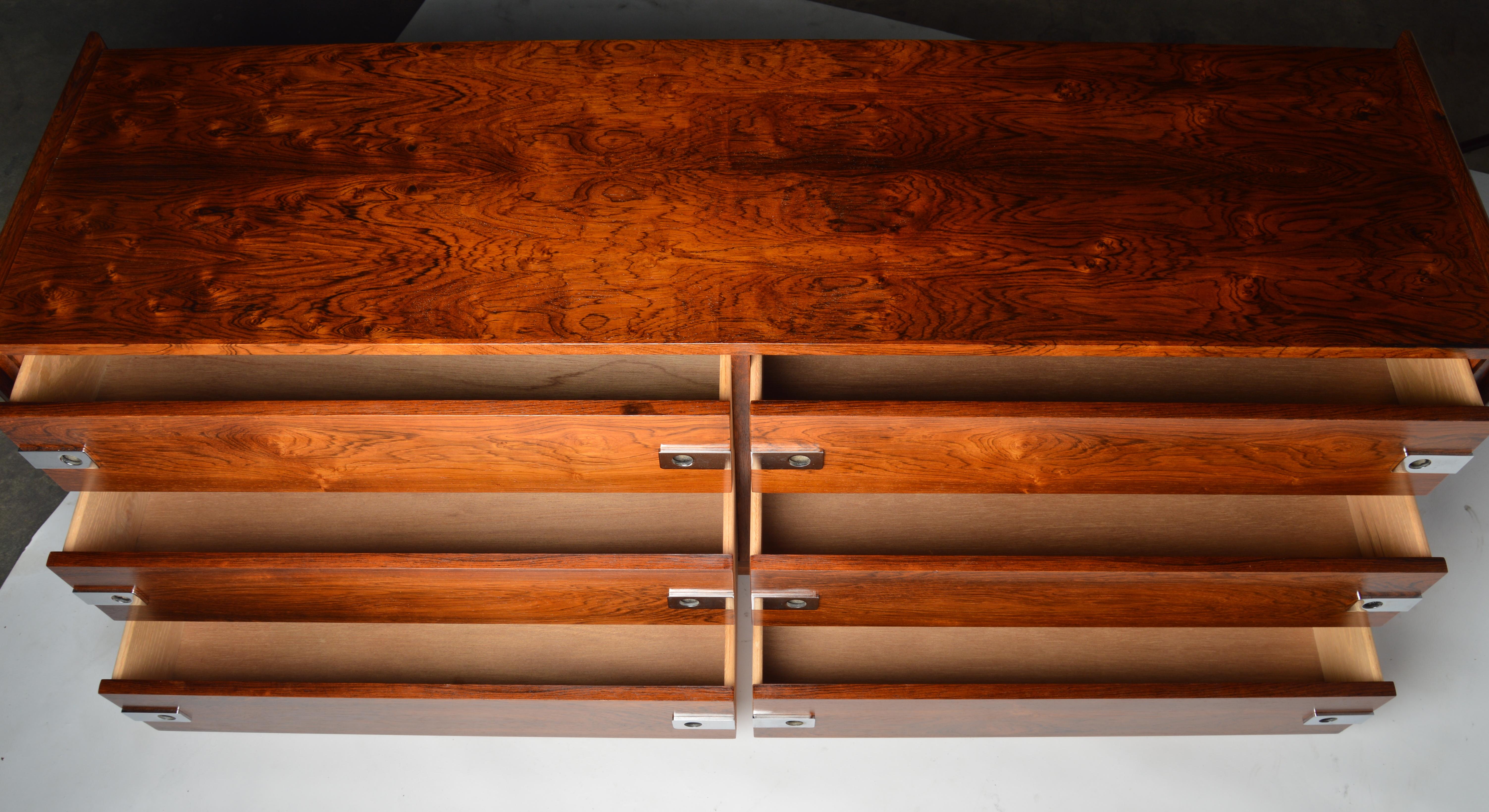 Canadian Rosewood Low Dresser after Arne Vodder by Inter-Continental Designs Ltd-Canada