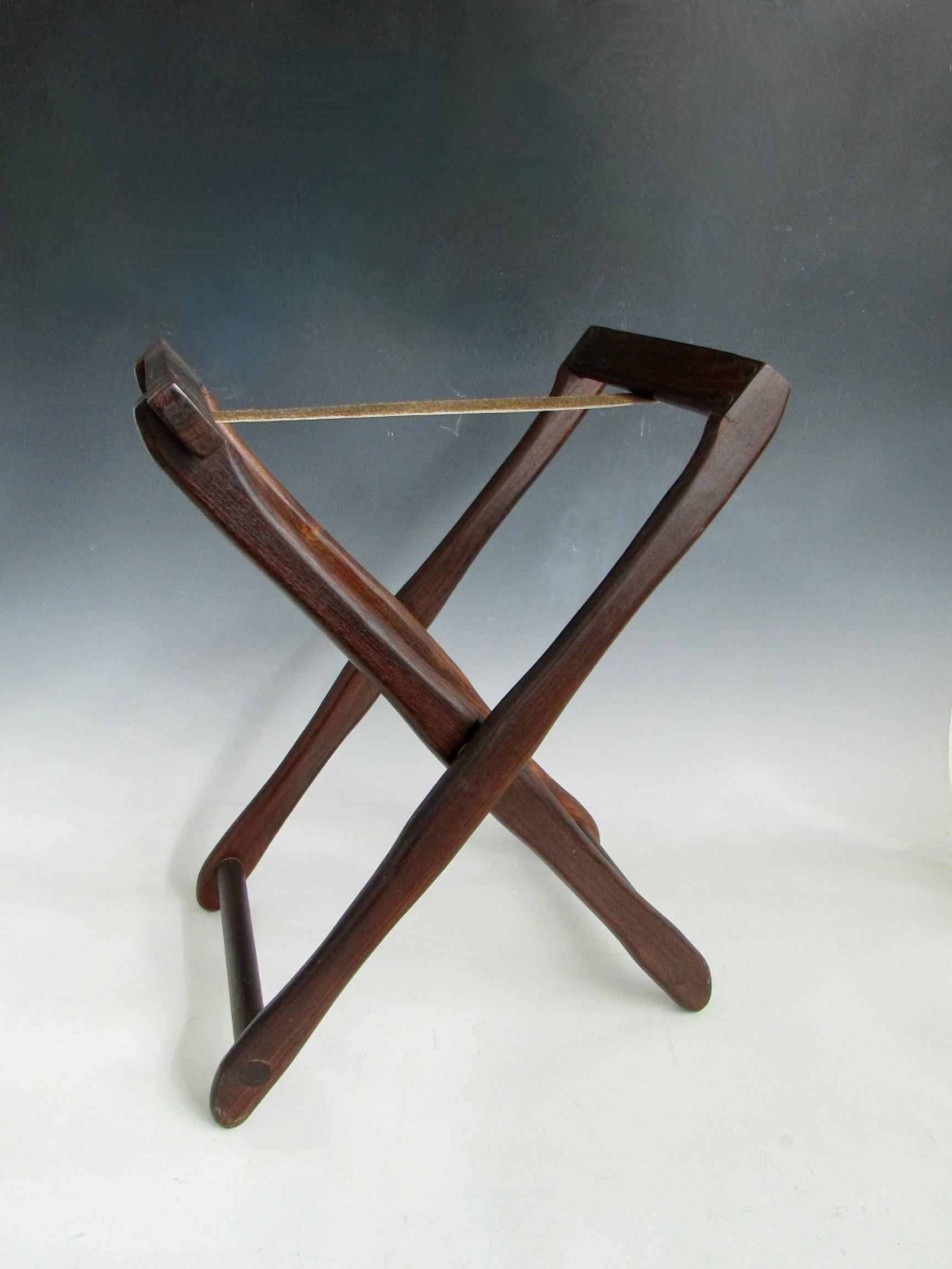 Portaequipajes de palisandro atribuido a Don Shoemaker Moderno de mediados de siglo en venta