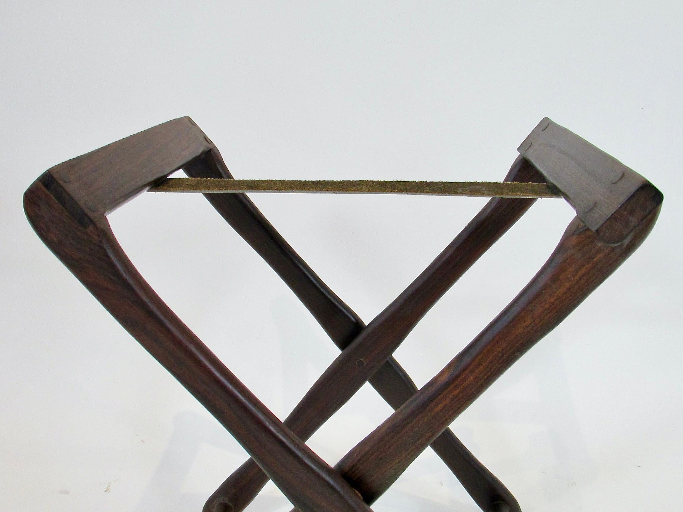 Portaequipajes de palisandro atribuido a Don Shoemaker Madera en venta