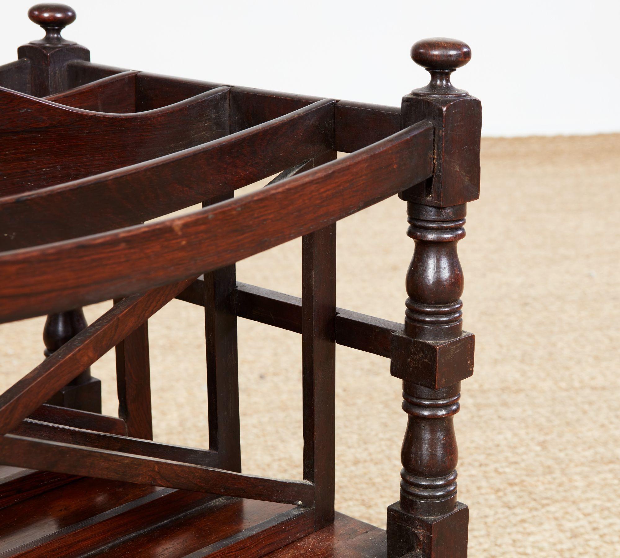Rosewood Magazine Rack For Sale 6