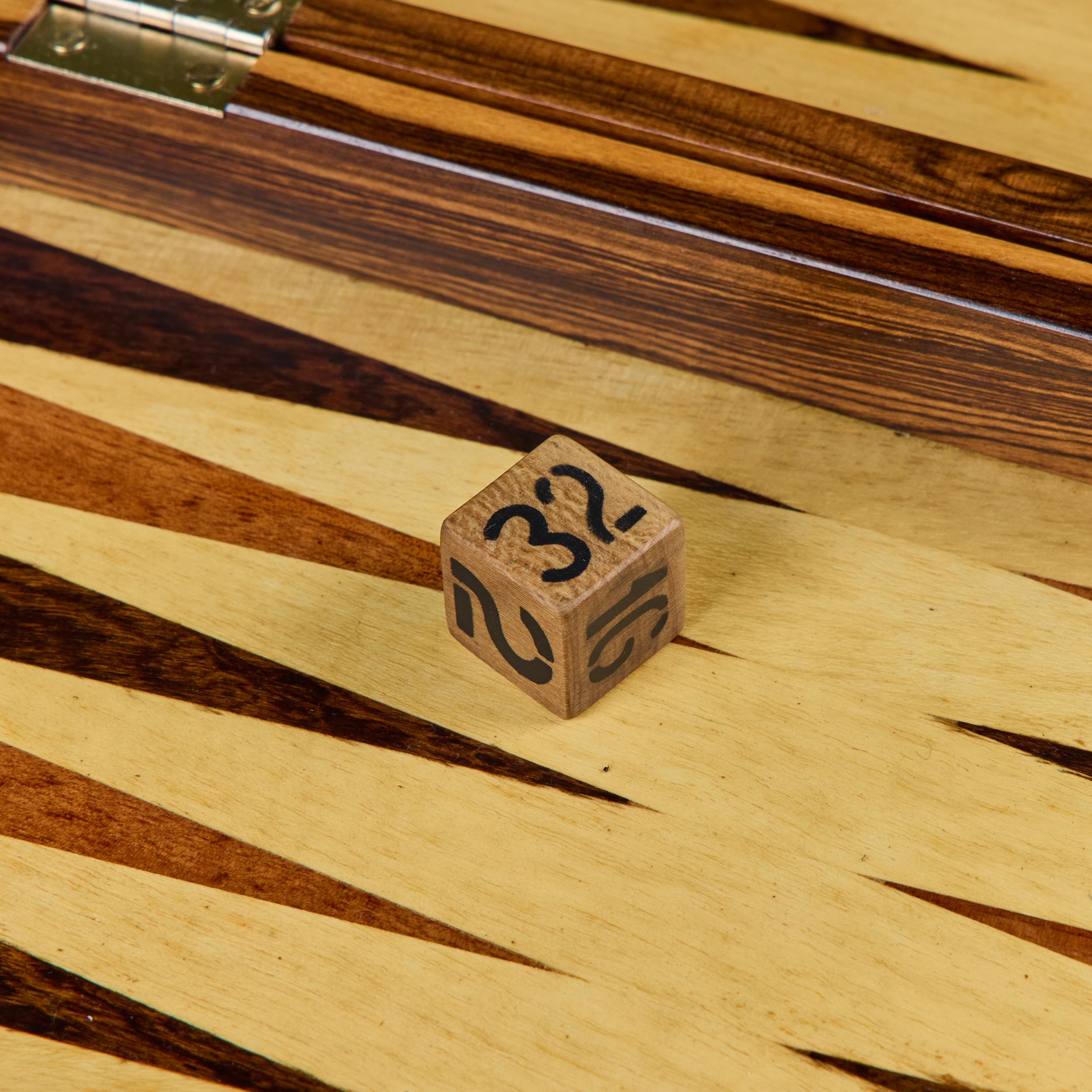 Rosewood Marquetry Backgammon Set by Don Shoemaker For Sale 6