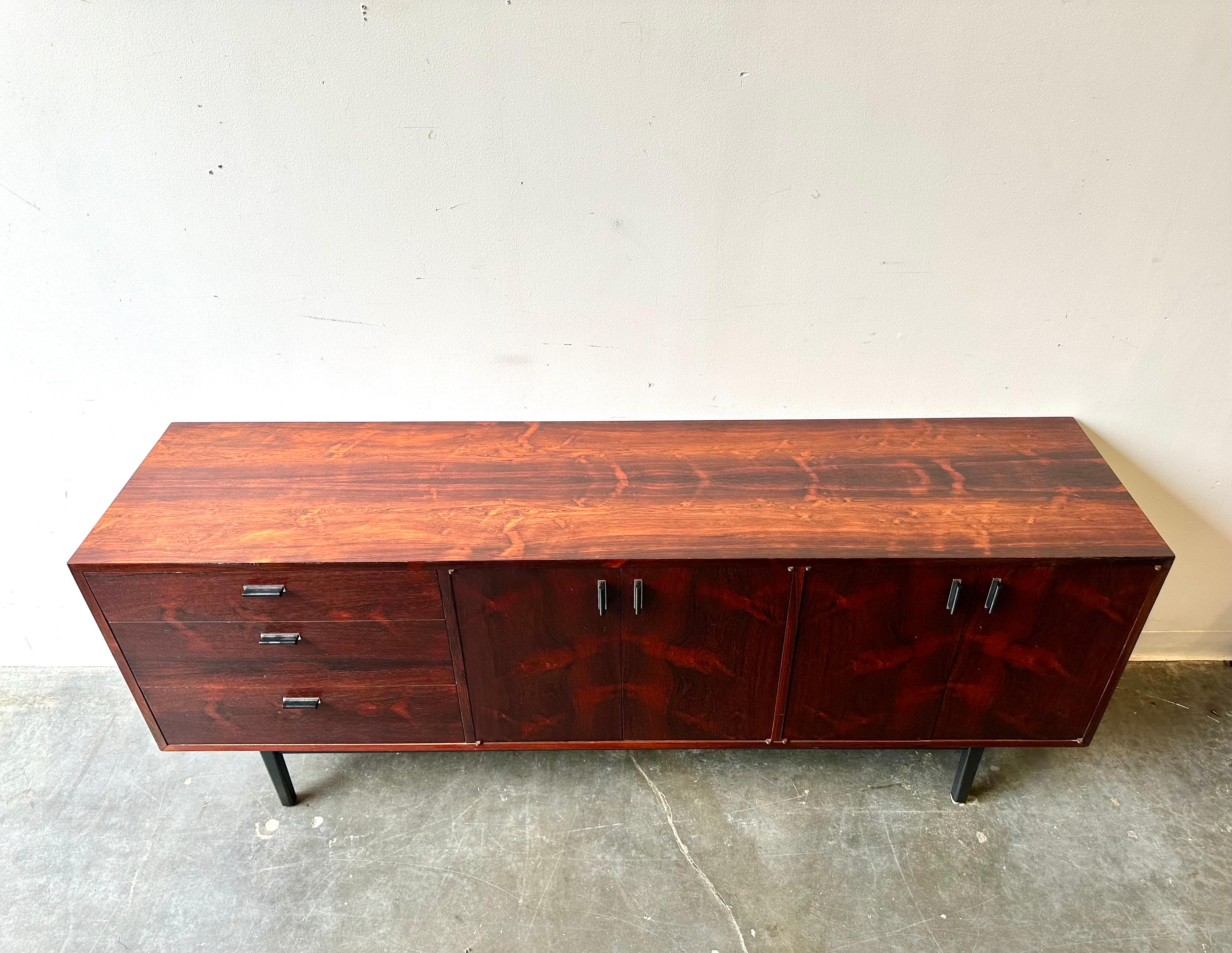 American Rosewood MCM Credenza by Jack Cartwright for Founders