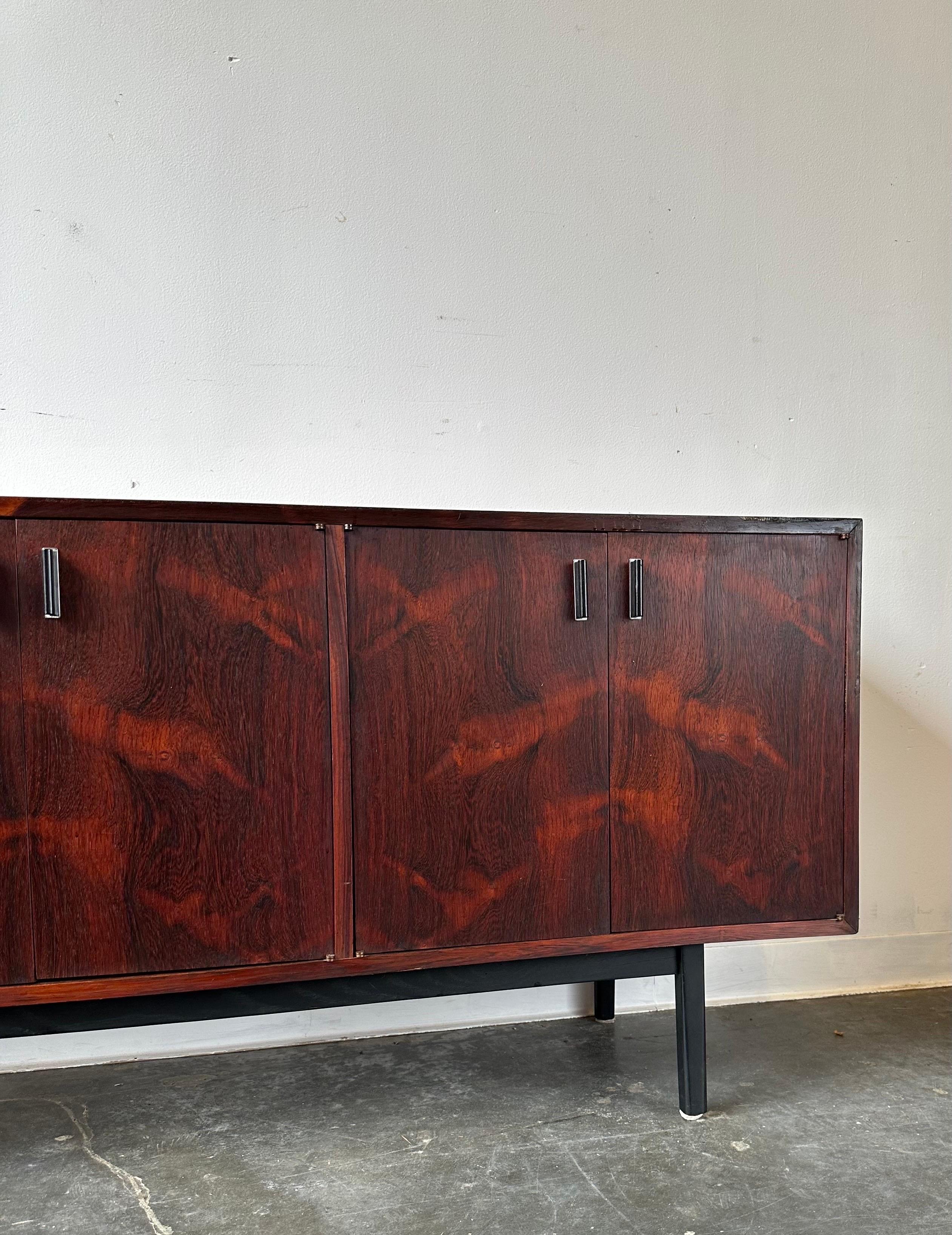Rosewood MCM Credenza by Jack Cartwright for Founders 1