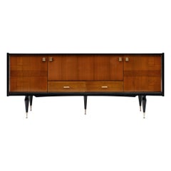 Vintage Rosewood Midcentury Buffet with Dry Bar