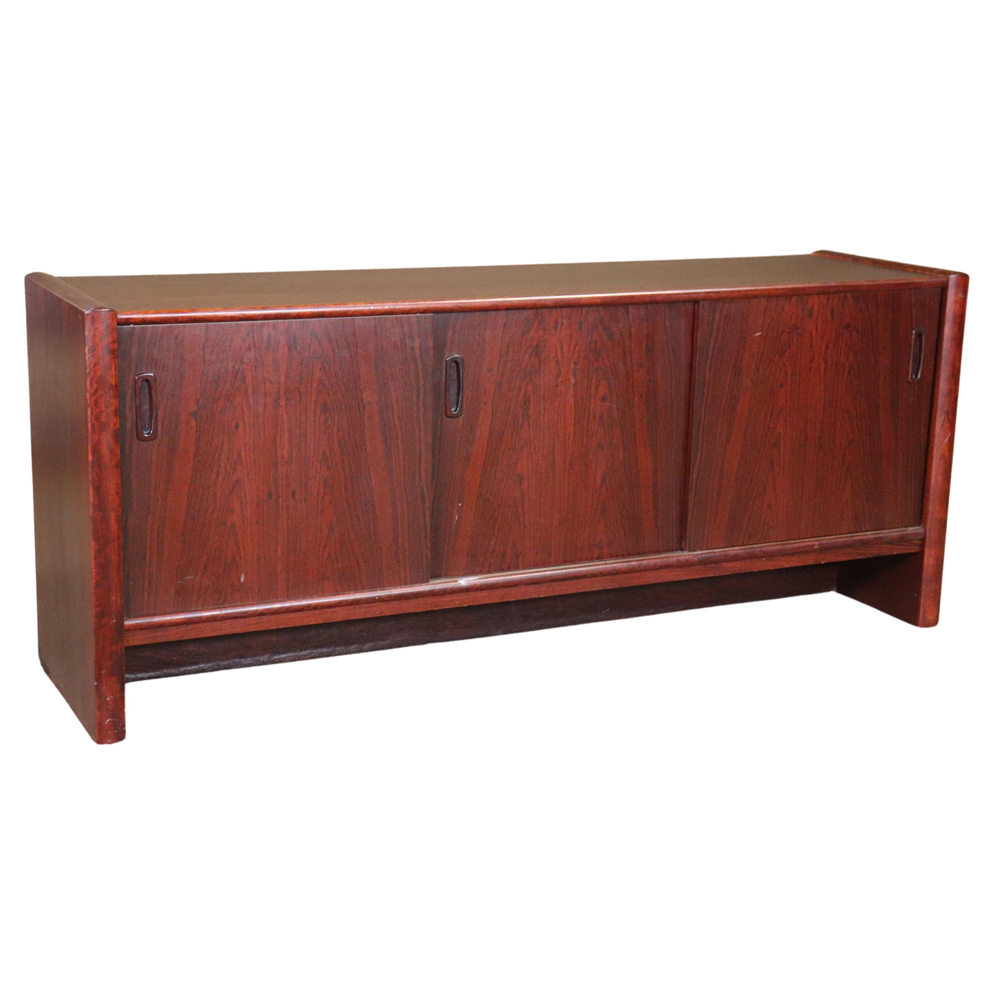 Rosewood Mid-Century Cabinet For Sale