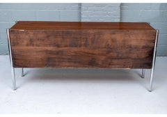 Rosewood Mid Century Credenza Attributed To Directional Furniture