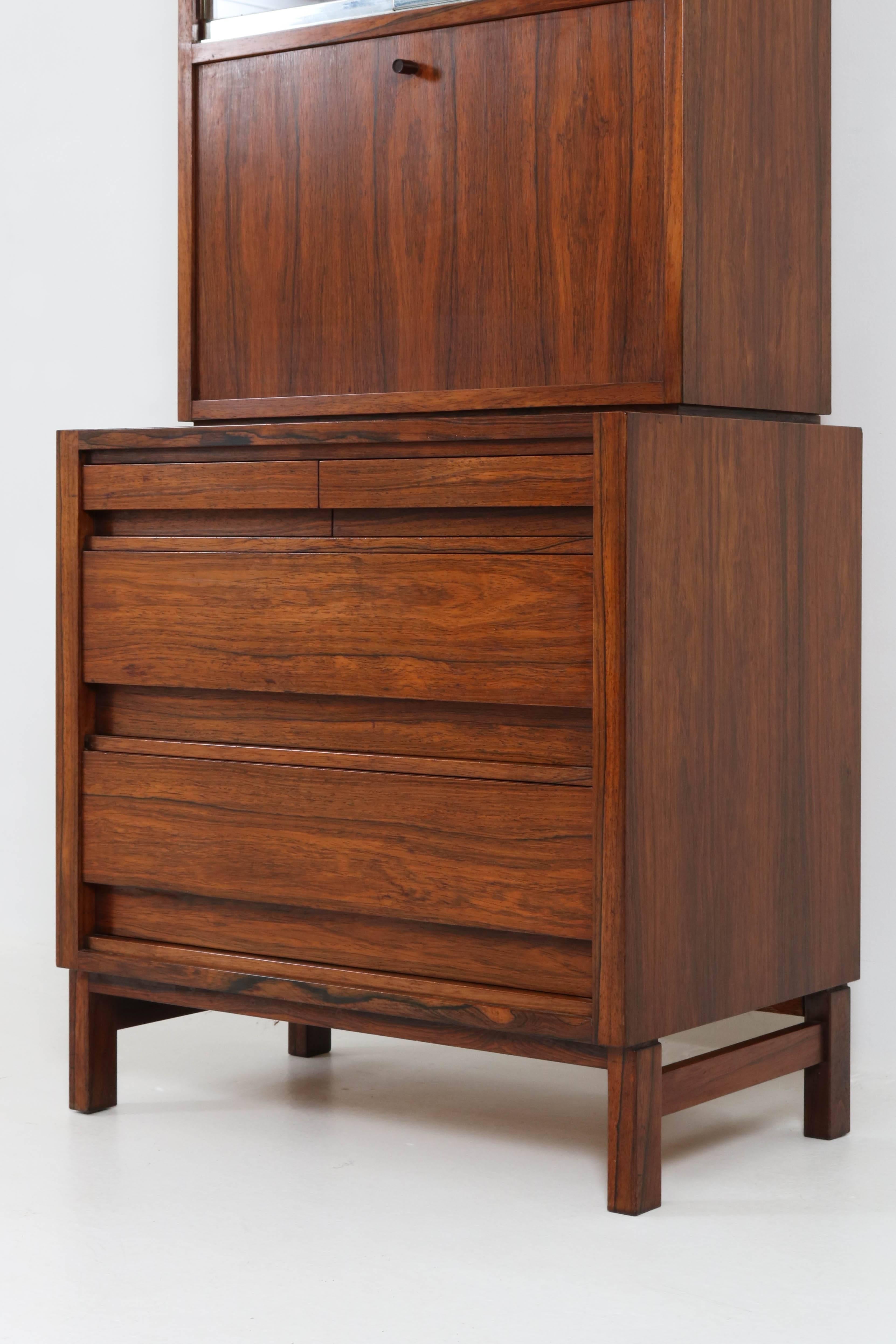 mid-century modern bar cabinets