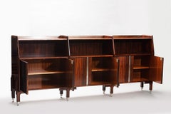 Rosewood Mid-Century Modern Dassi Long Sideboard