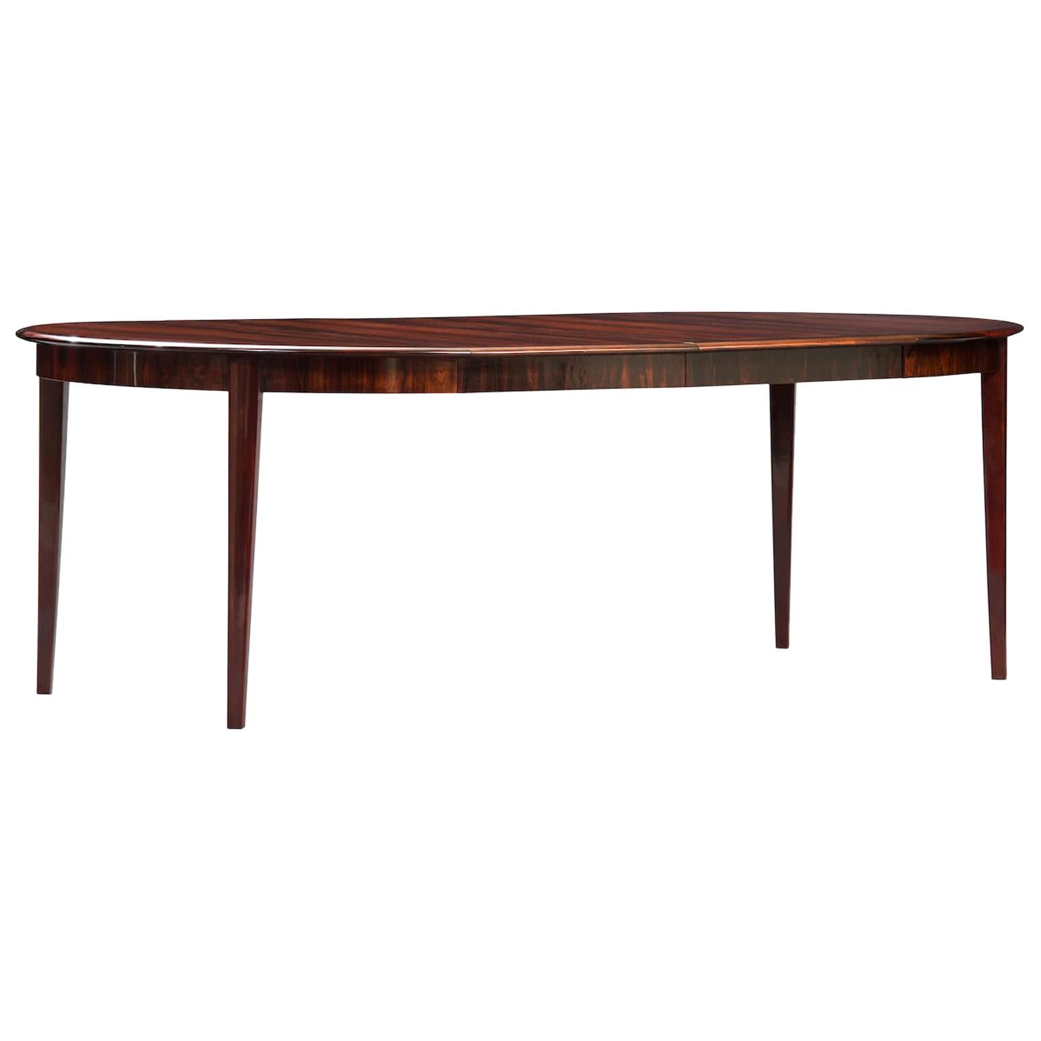 Rosewood Mid-Century Modern Dining Table