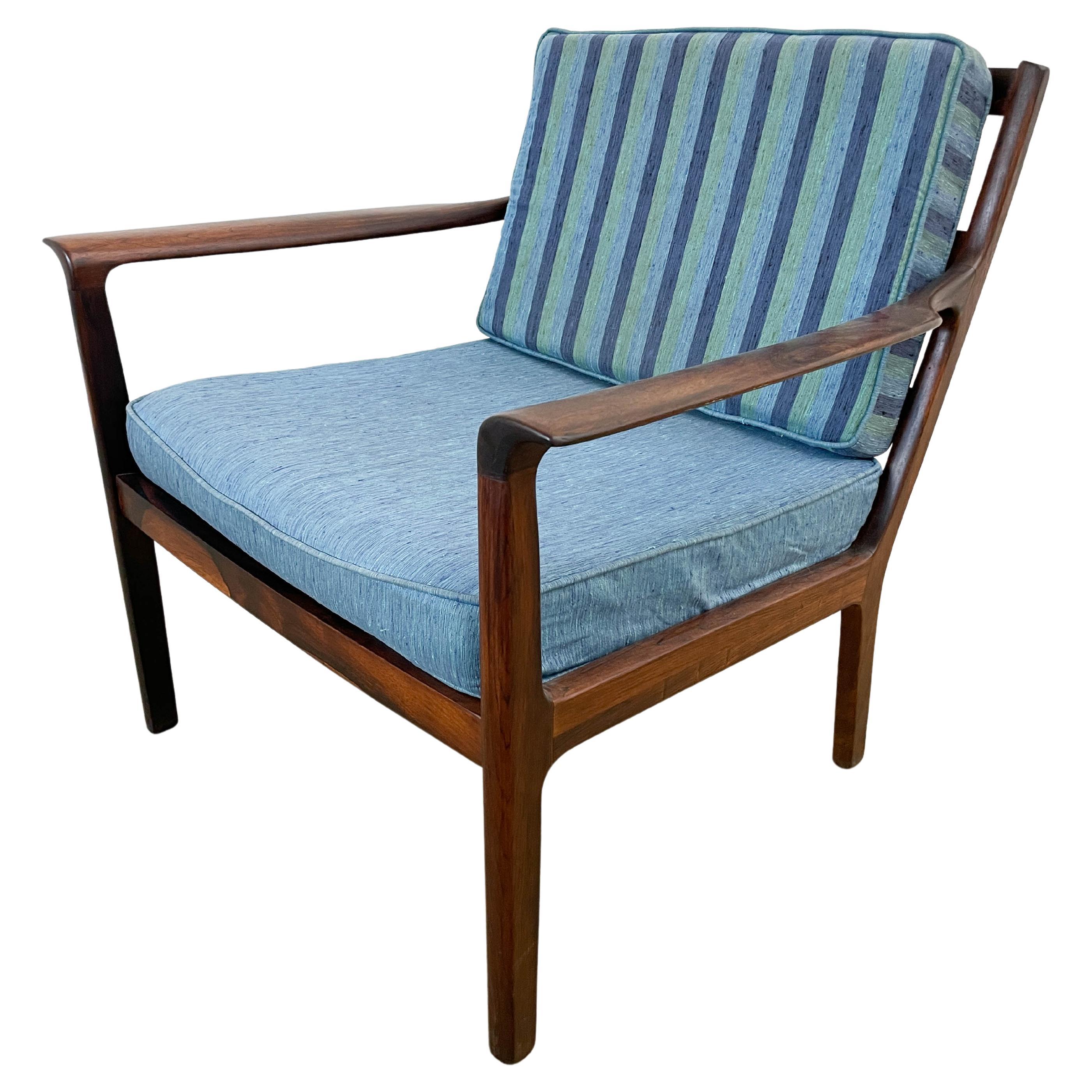 Rosewood Mid-Century Modern Lounge Chair