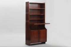 Rosewood Mid-Century Modern Rosewood High Cabinet