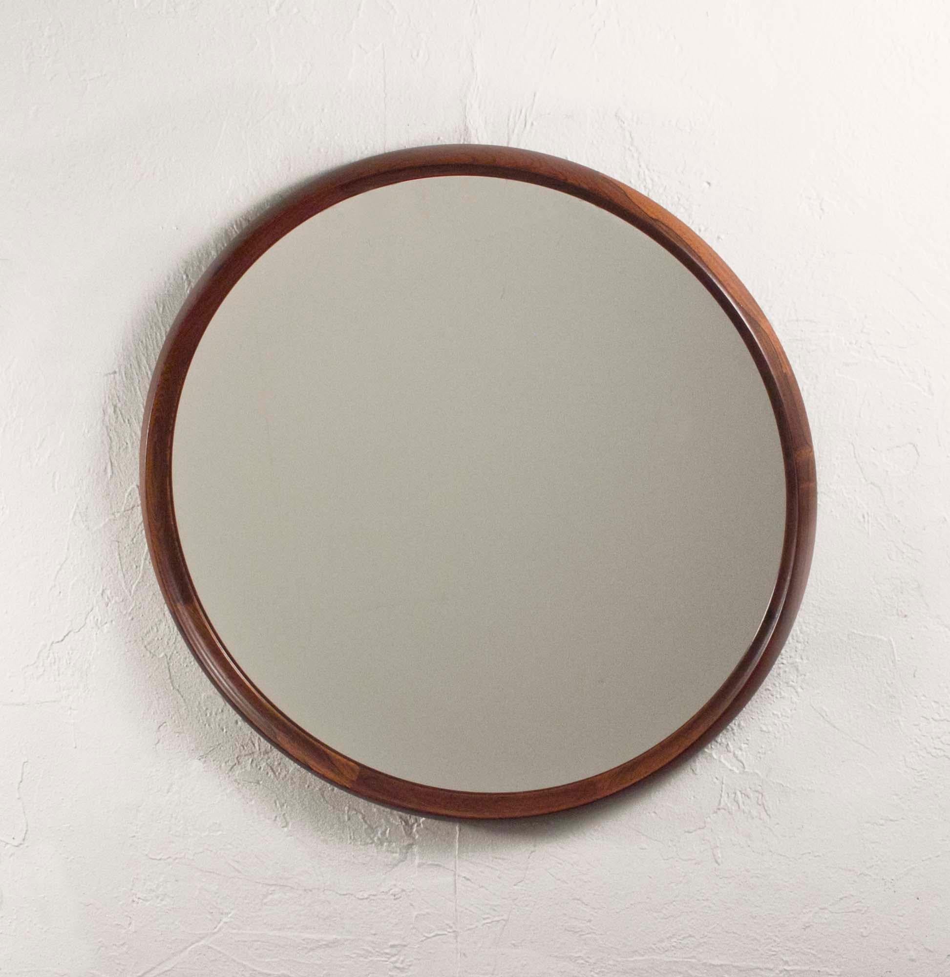 Rosewood Mirror, Sweden, 1960s 2