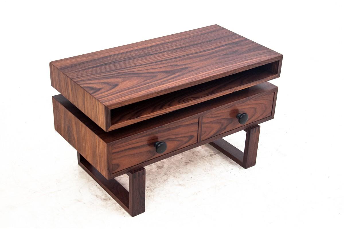 Specchio in legno di palissandro con commode, anni '60 in vendita 3