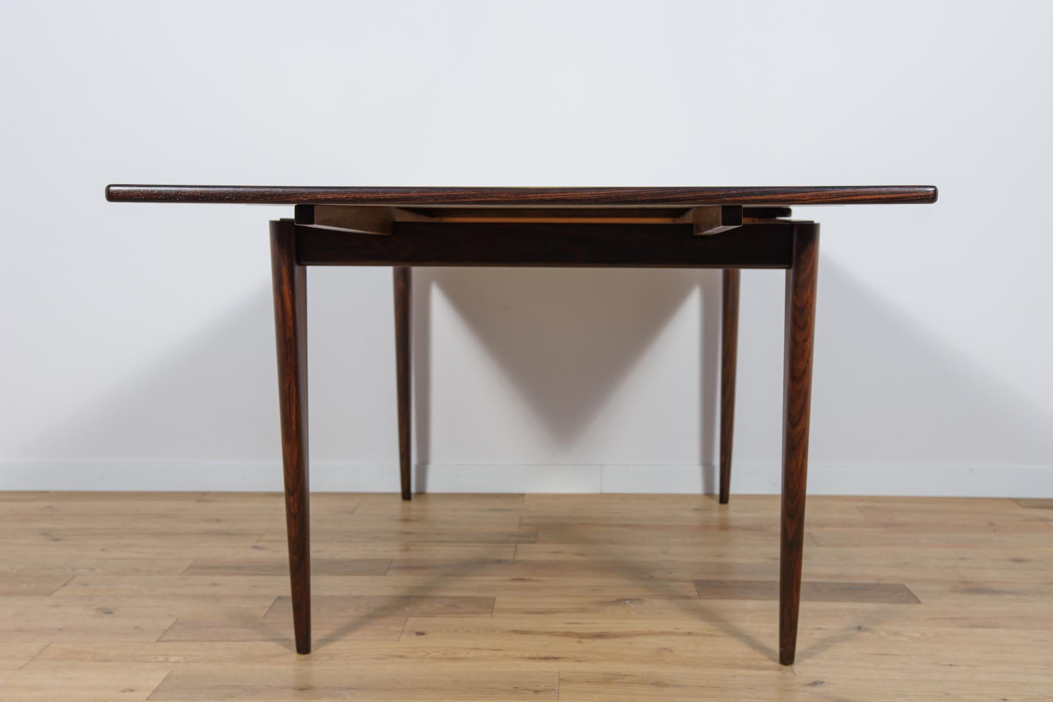 Rosewood Model 254 Dining Table by Niels Otto Møller for J.L. Møllers, 1960s For Sale 3