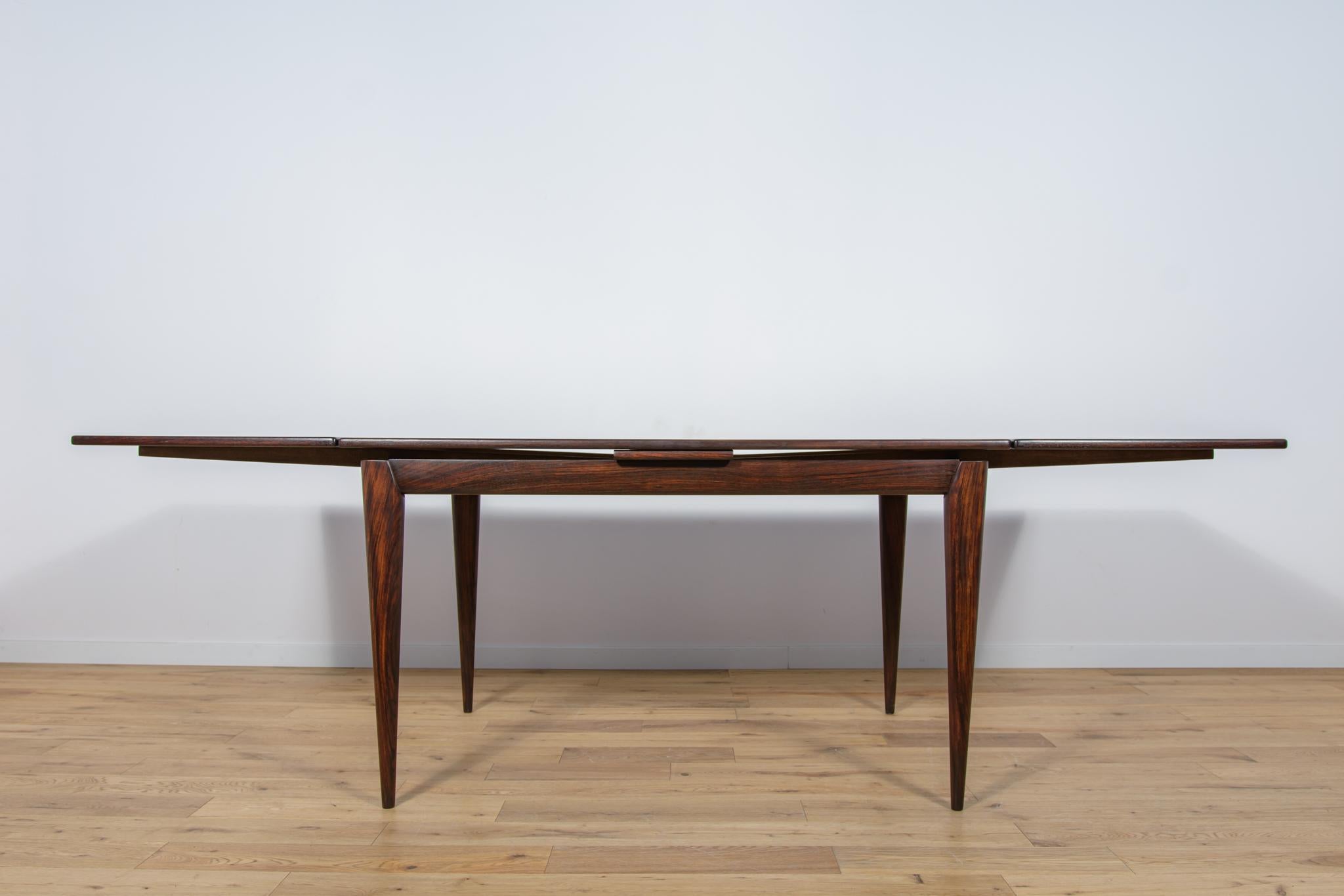 Rosewood Model 254 Dining Table by Niels Otto Møller for J.L. Møllers, 1960s For Sale 5