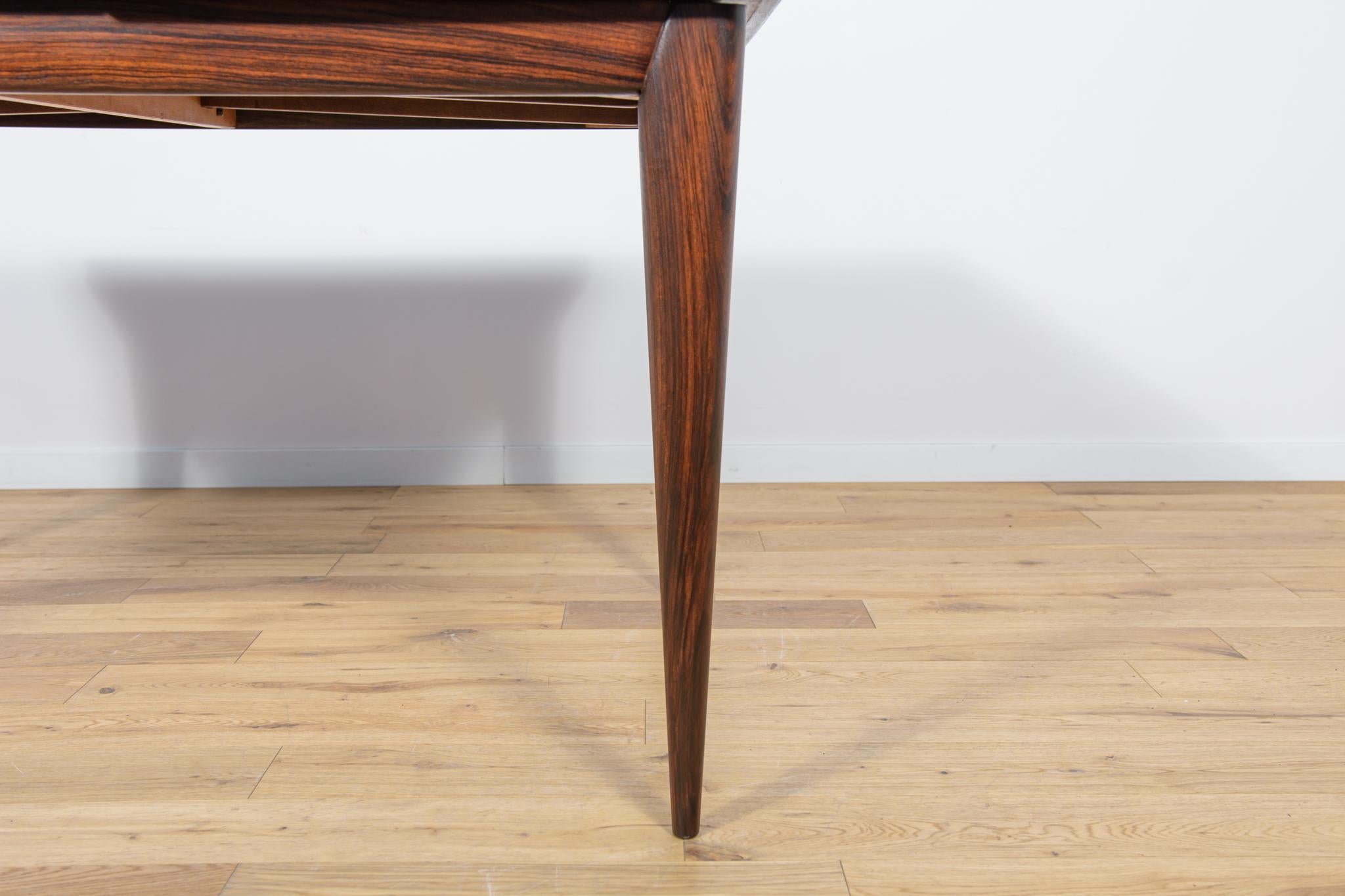 Rosewood Model 254 Dining Table by Niels Otto Møller for J.L. Møllers, 1960s For Sale 8