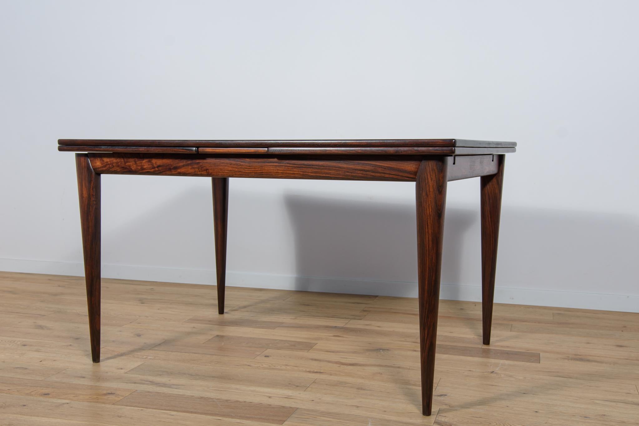 Woodwork Rosewood Model 254 Dining Table by Niels Otto Møller for J.L. Møllers, 1960s For Sale