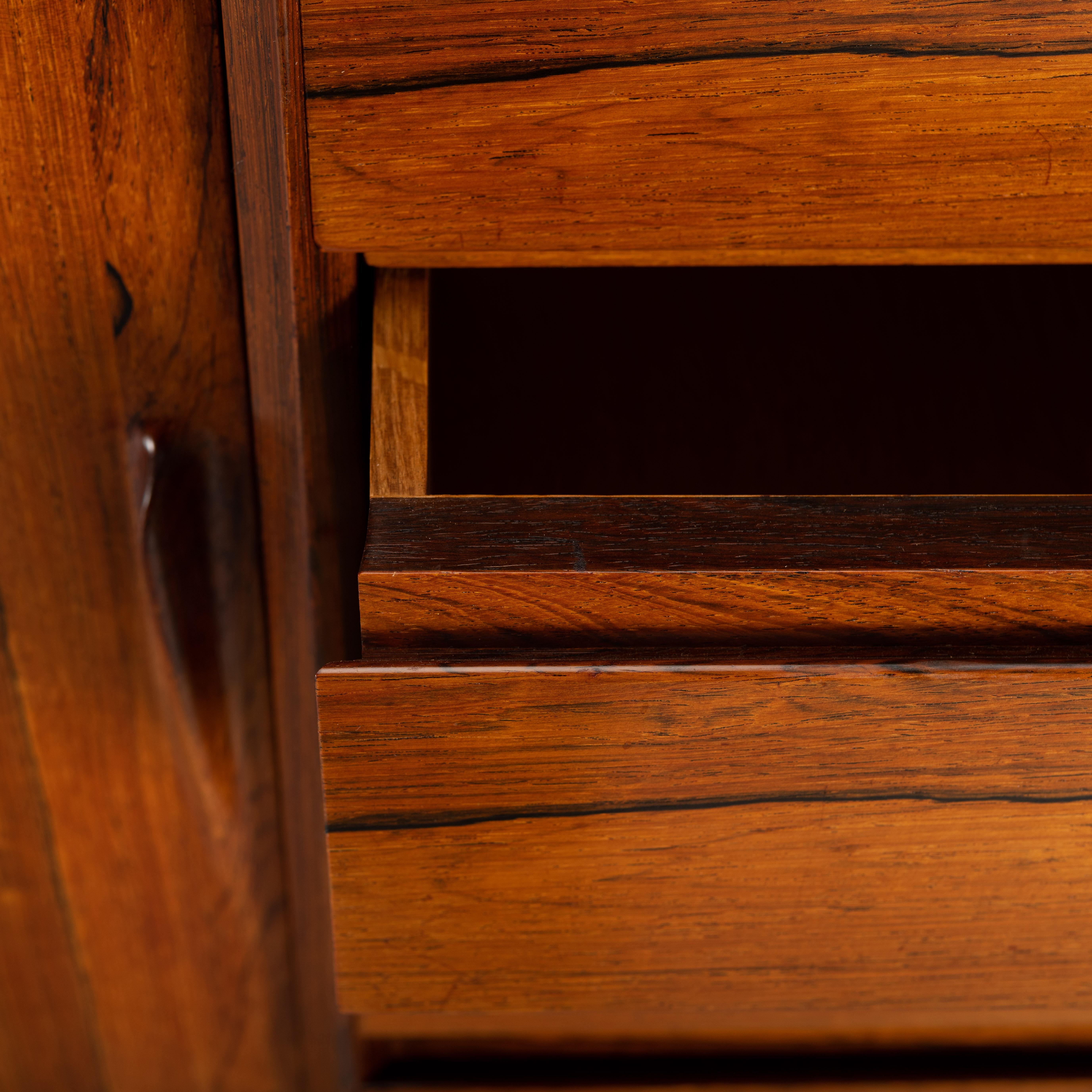 Rosewood Model 38 Sideboard by Henri Rosengren Hansen for Brande Møbler, 1950s 8