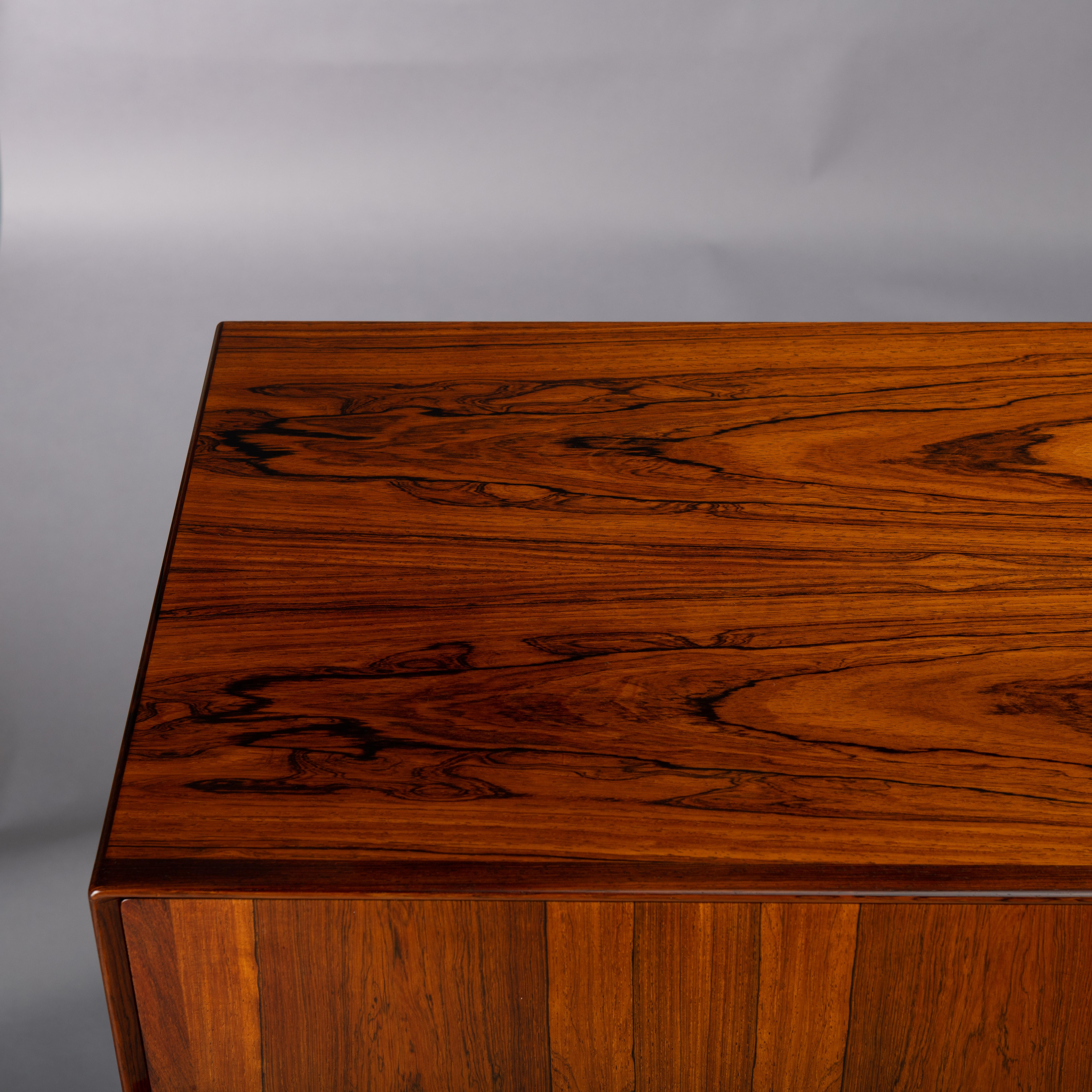 20th Century Rosewood Model 38 Sideboard by Henri Rosengren Hansen for Brande Møbler, 1950s