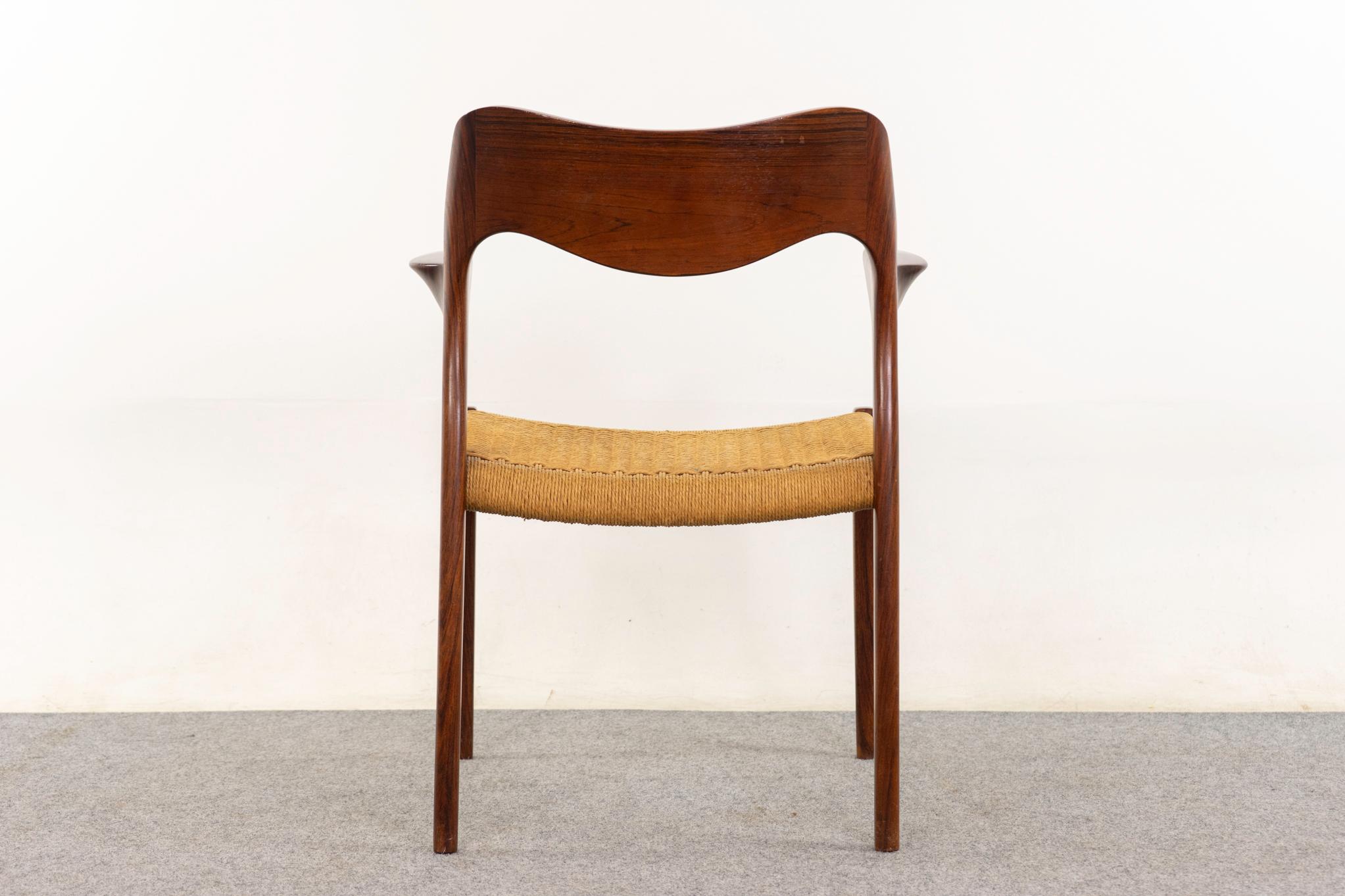 Sillón Rosewood Model 55 de Niels Otto Moller en venta 3