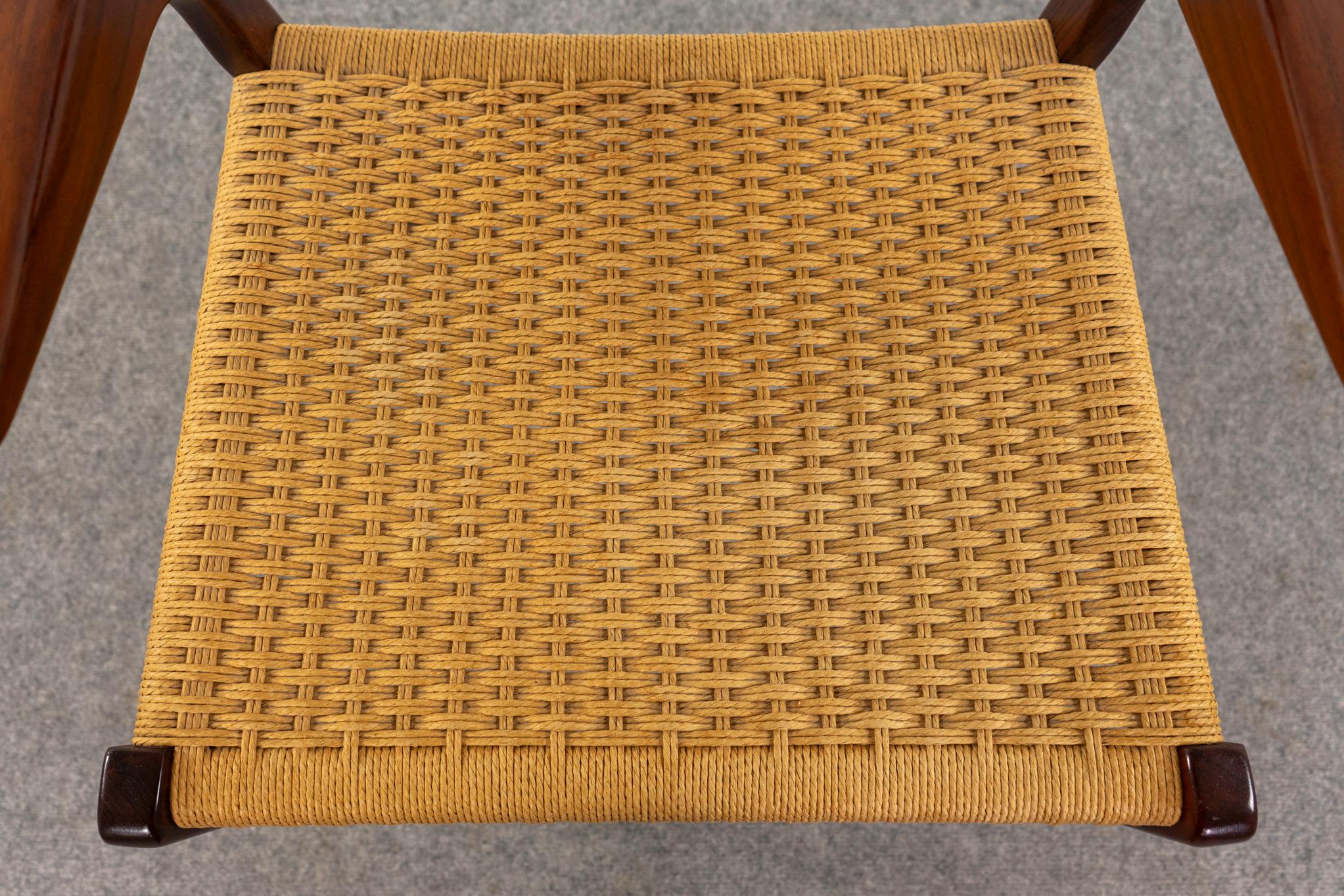 Sillón Rosewood Model 55 de Niels Otto Moller Danés en venta