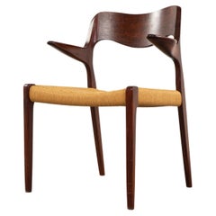 Rosewood Model 55 Armchair by Niels Otto Moller