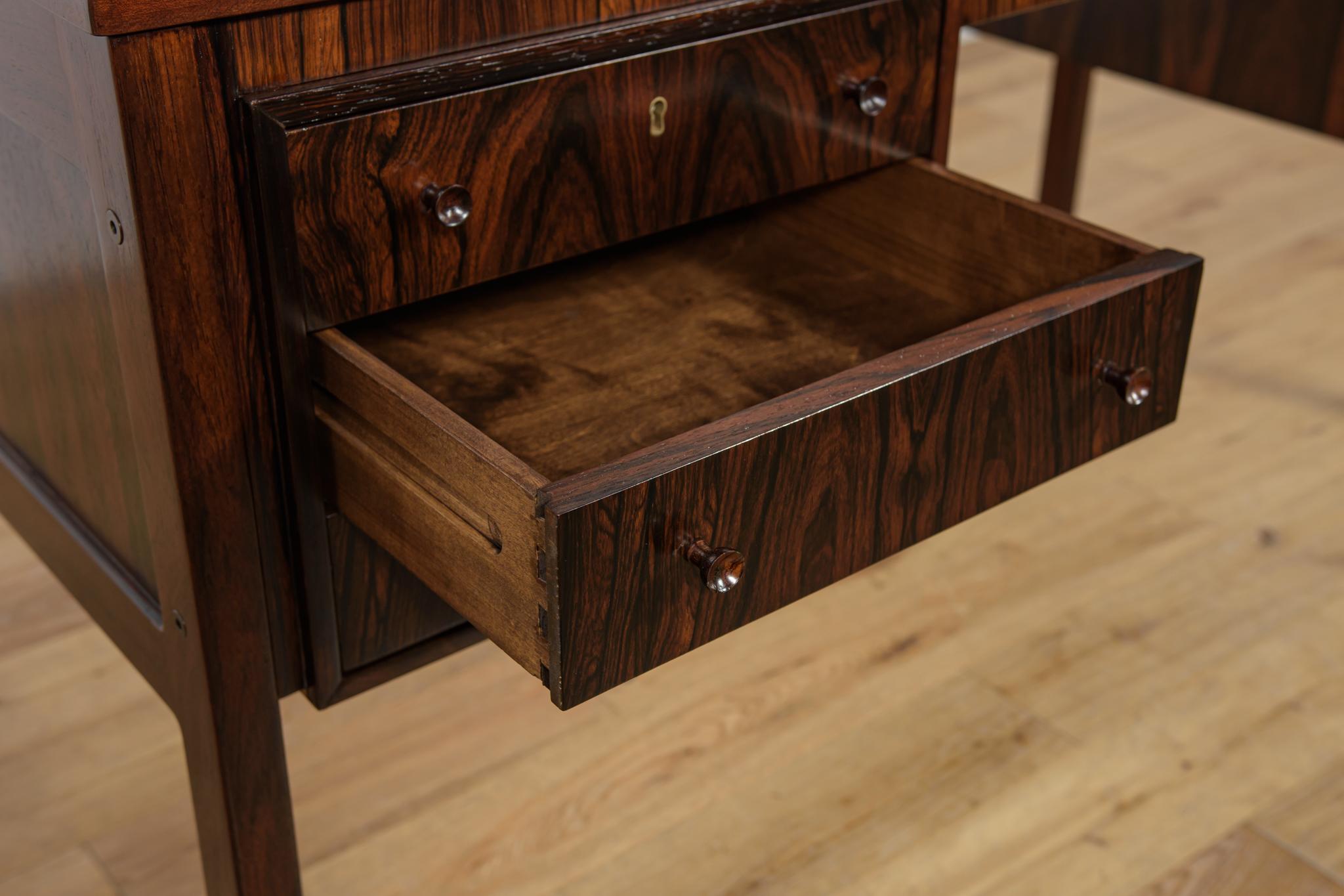 Rosewood Model Exklusiv Desk by Erik Wortz for Ikea, Sweden, 1960s 6