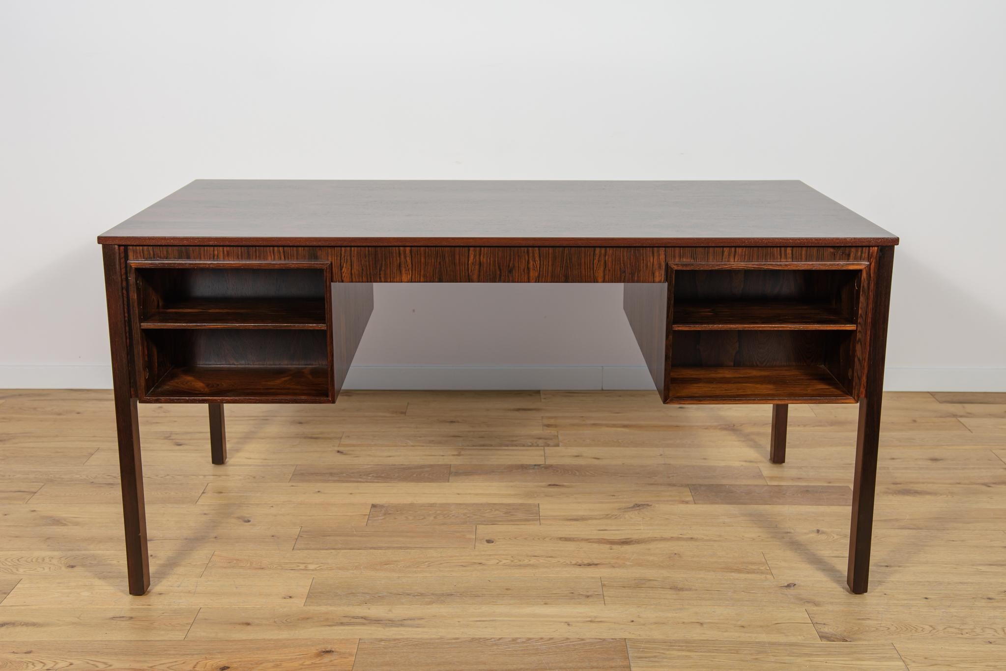 Mid-20th Century Rosewood Model Exklusiv Desk by Erik Wortz for Ikea, Sweden, 1960s