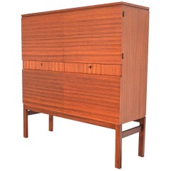 Rosewood Modernist Cabinet, Belgium, 1964