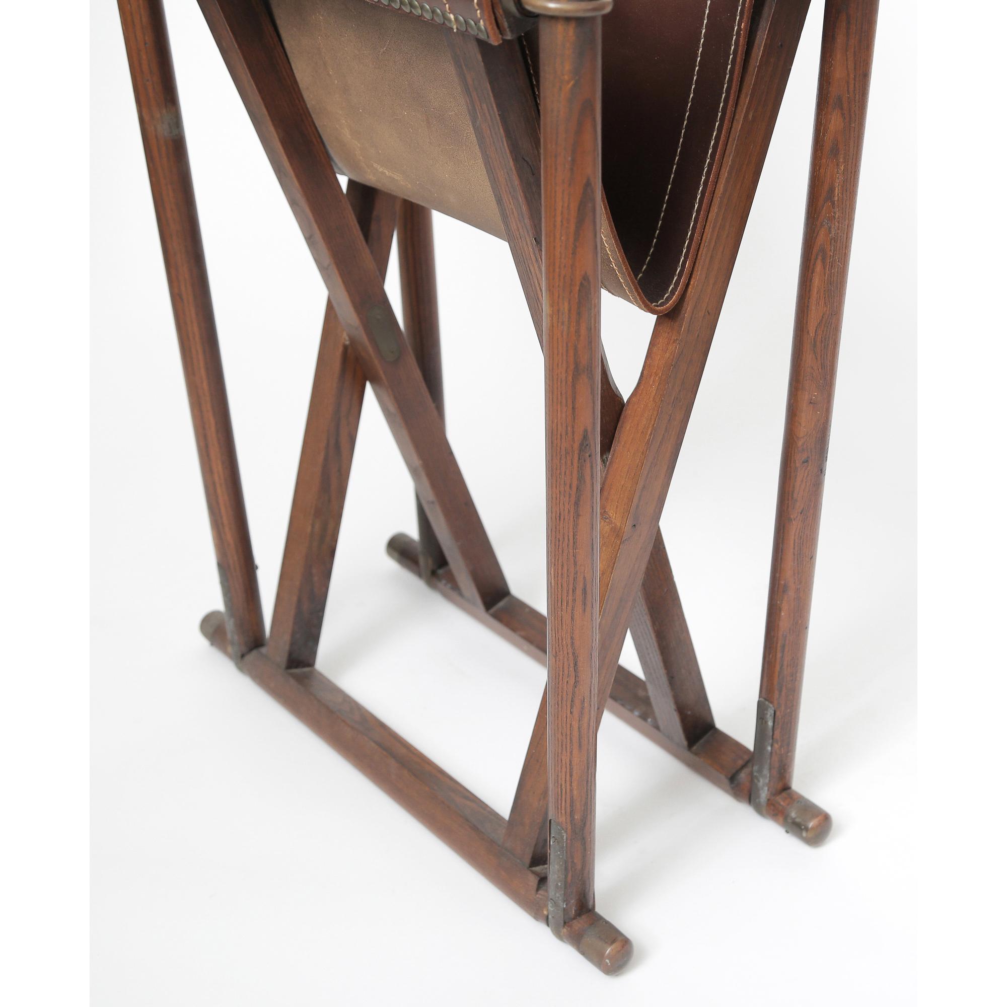 Teak Mogens Koch MK-16 Safari Chair For Sale 6