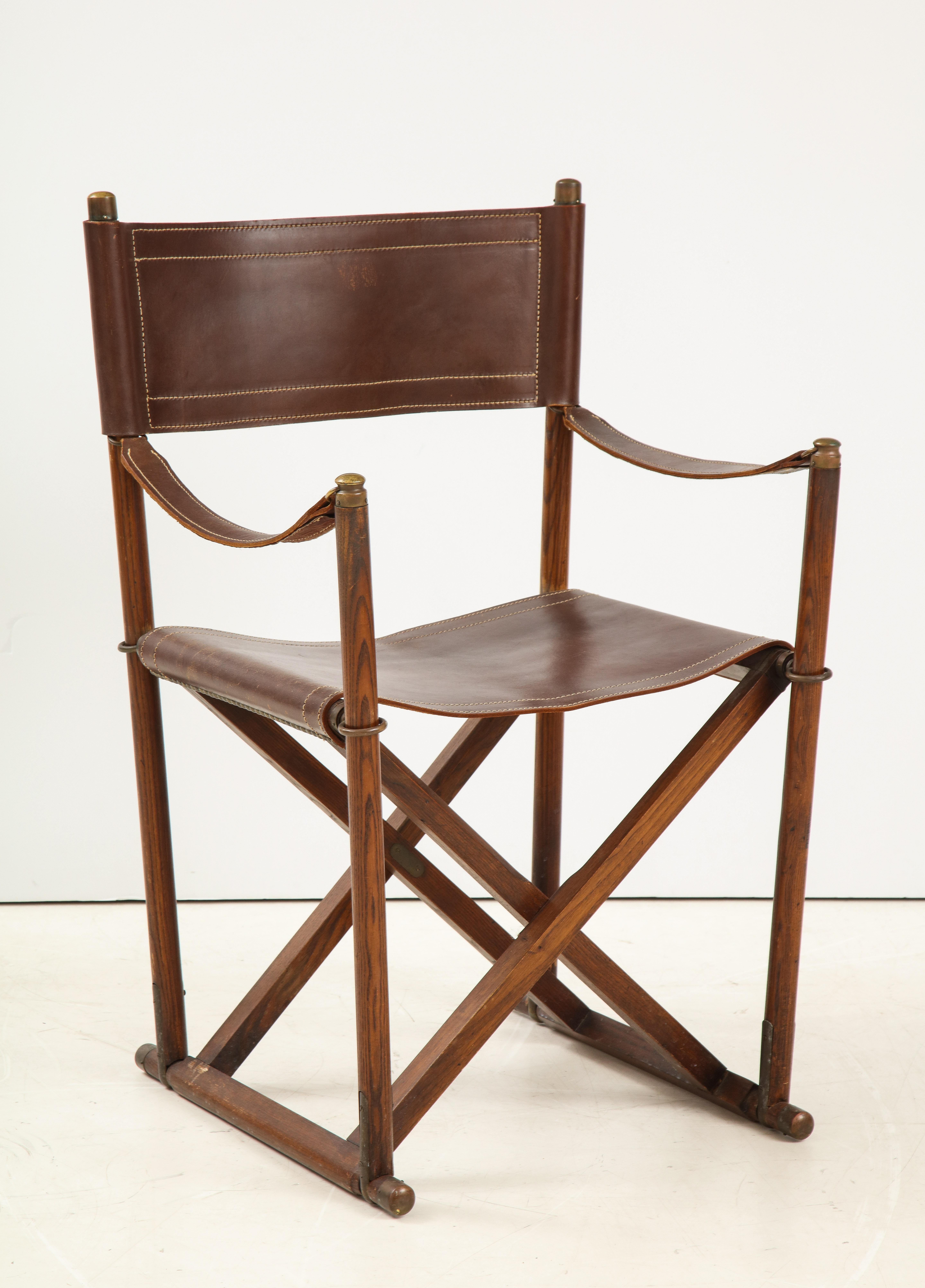 Rosewood Teak Mogens Koch MK-16 Safari Chair For Sale