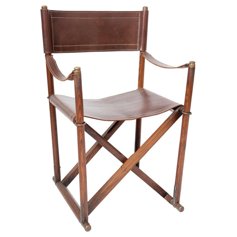 Teak Mogens Koch MK-16 Safari Chair For Sale at 1stDibs | mogens 