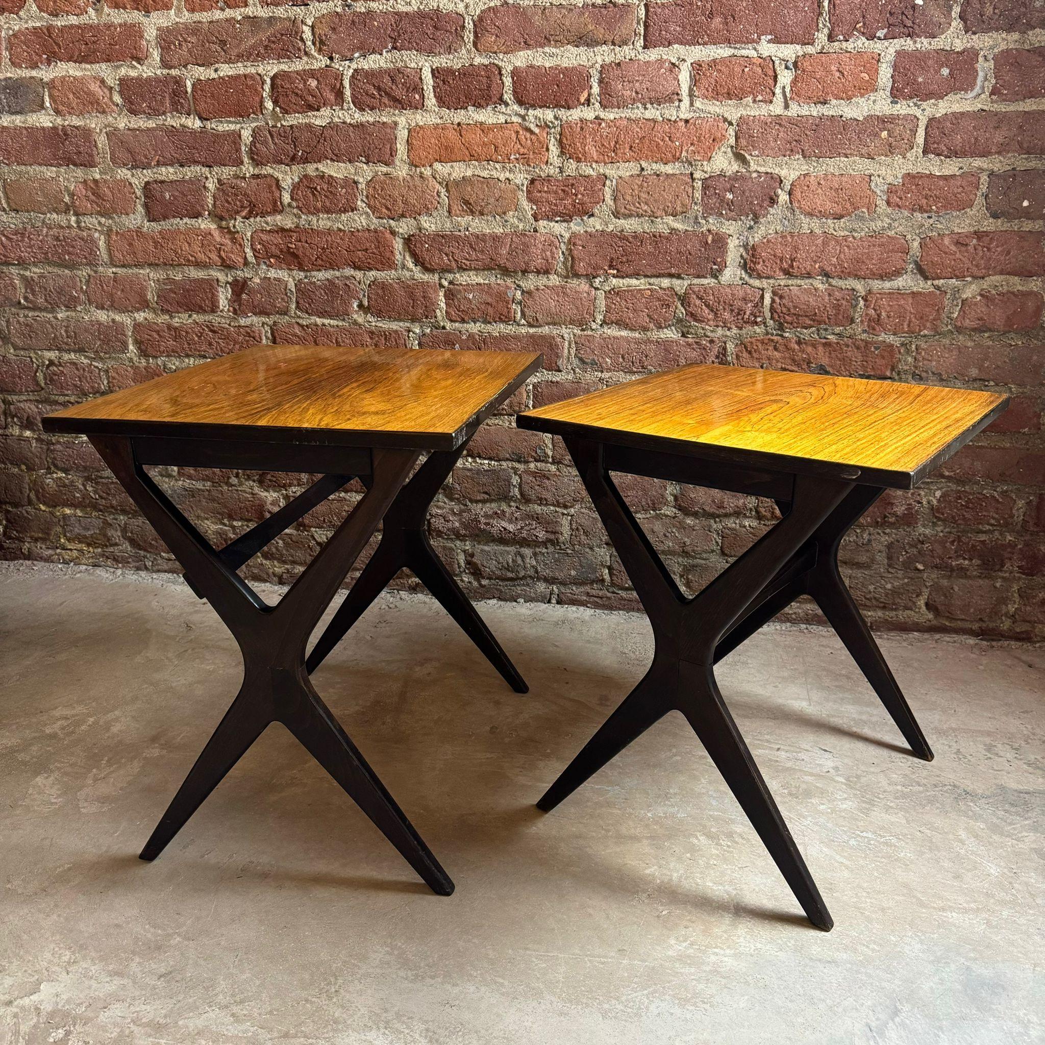Tables gigognes en bois de rose, Danemark 1960 Bon état - En vente à Torino, IT
