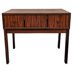 Rosewood Nightstand - 082373 Vintage Danish Mid Century