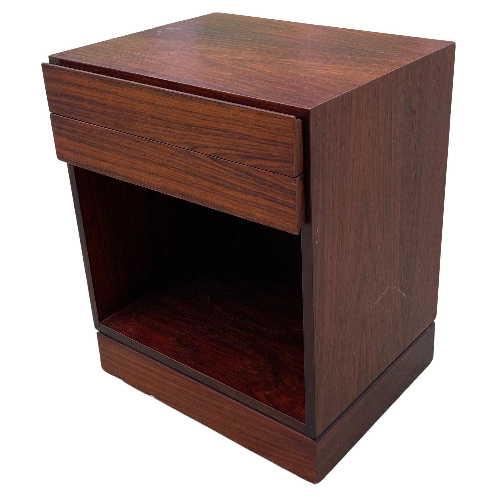 Rosewood Nightstand by Arne Wahl Iverson for Vinde Mobelfabrik
