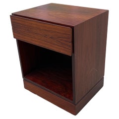 Table de nuit en bois de rose d'Arne Wahl Iverson pour Vinde Mobelfabrik