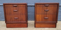 Nachttische aus Palisanderholz von Dyrlund aus Dänemark, Paar