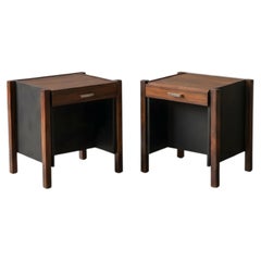 Rosewood Nightstands by Jorge Zalszupin, Brazil, 1960