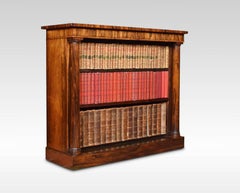 Rosewood Open Bookcase