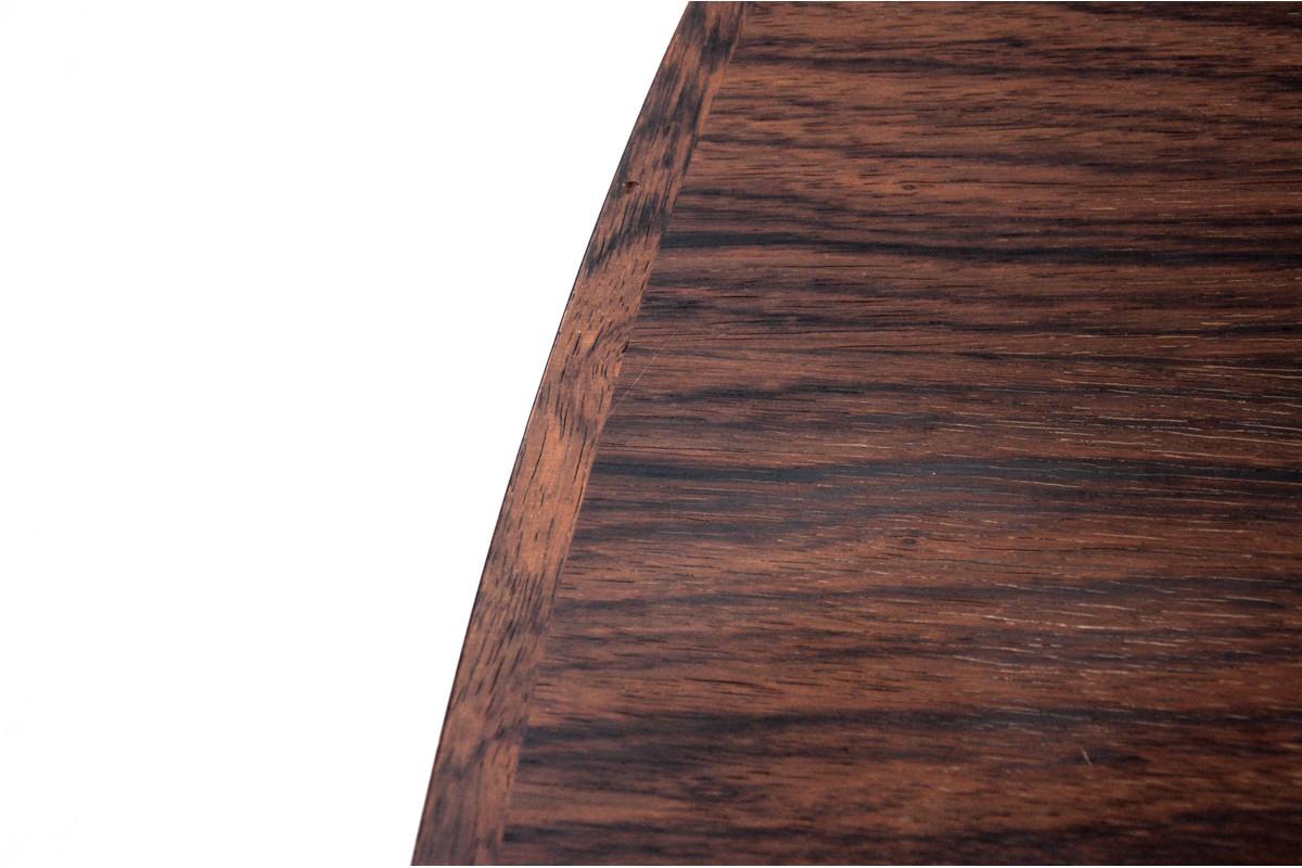 Rosewood Oval Dining Table, John Mortensen for Heltborg Møbler, 1960s In Good Condition In Chorzów, PL