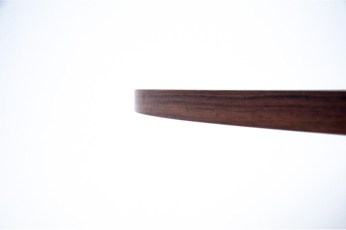 Mid-20th Century Rosewood Oval Dining Table, John Mortensen for Heltborg Møbler, 1960s