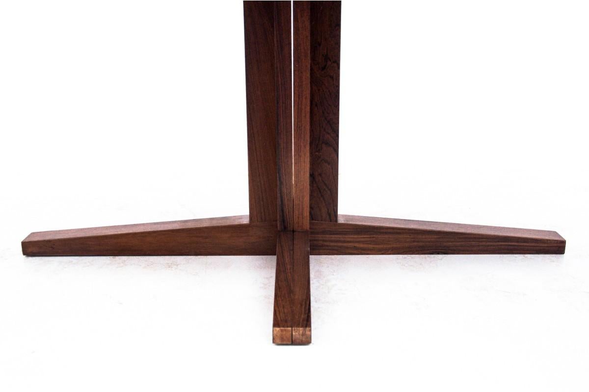 Rosewood Oval Dining Table, John Mortensen for Heltborg Møbler, 1960s 1
