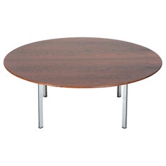 Florence Knoll Rosewood Parallel Bar Coffee Table