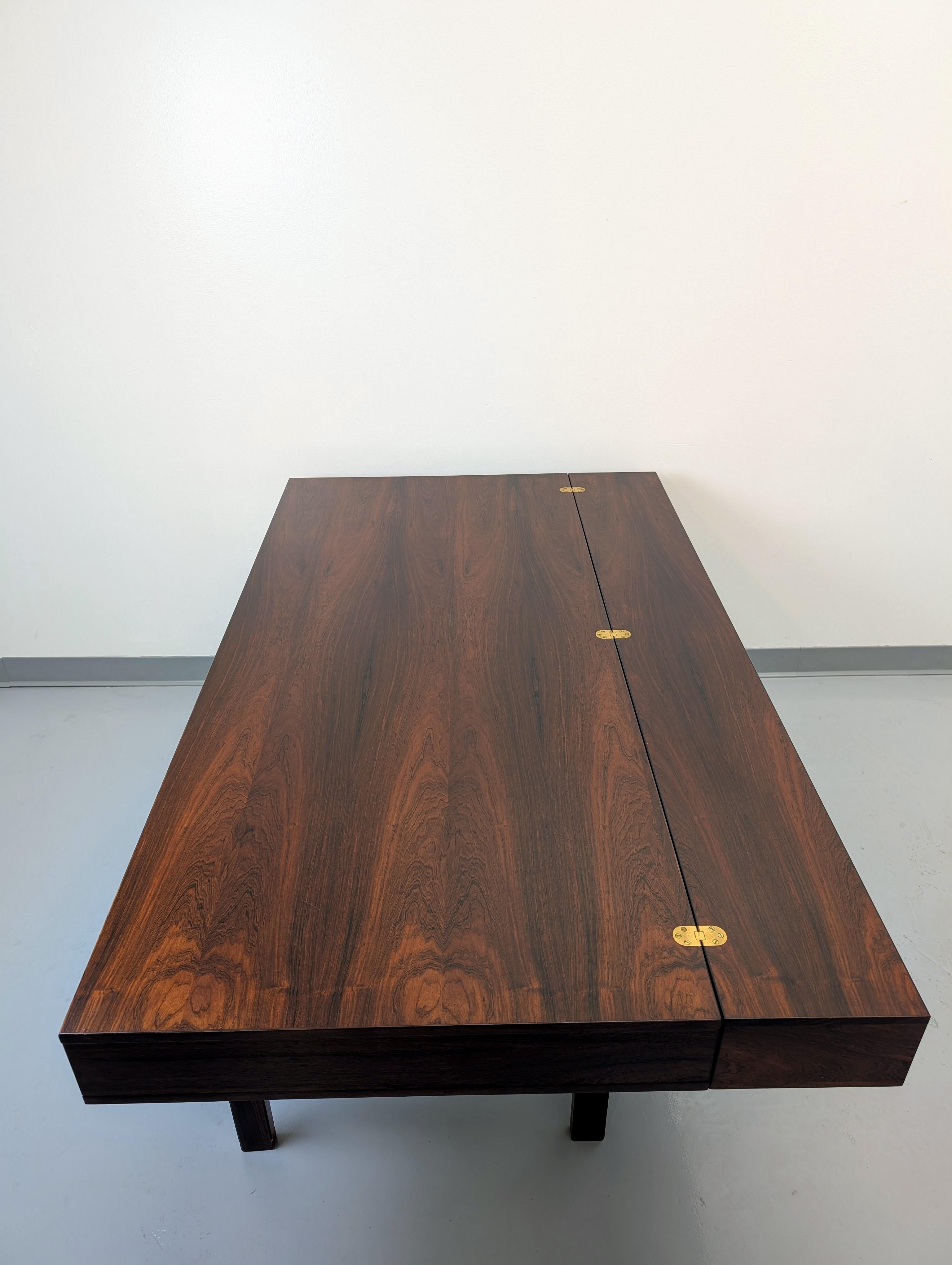 Palisanderholz-Partner-Schreibtisch von Peter Løvig Nielsen im Angebot 6
