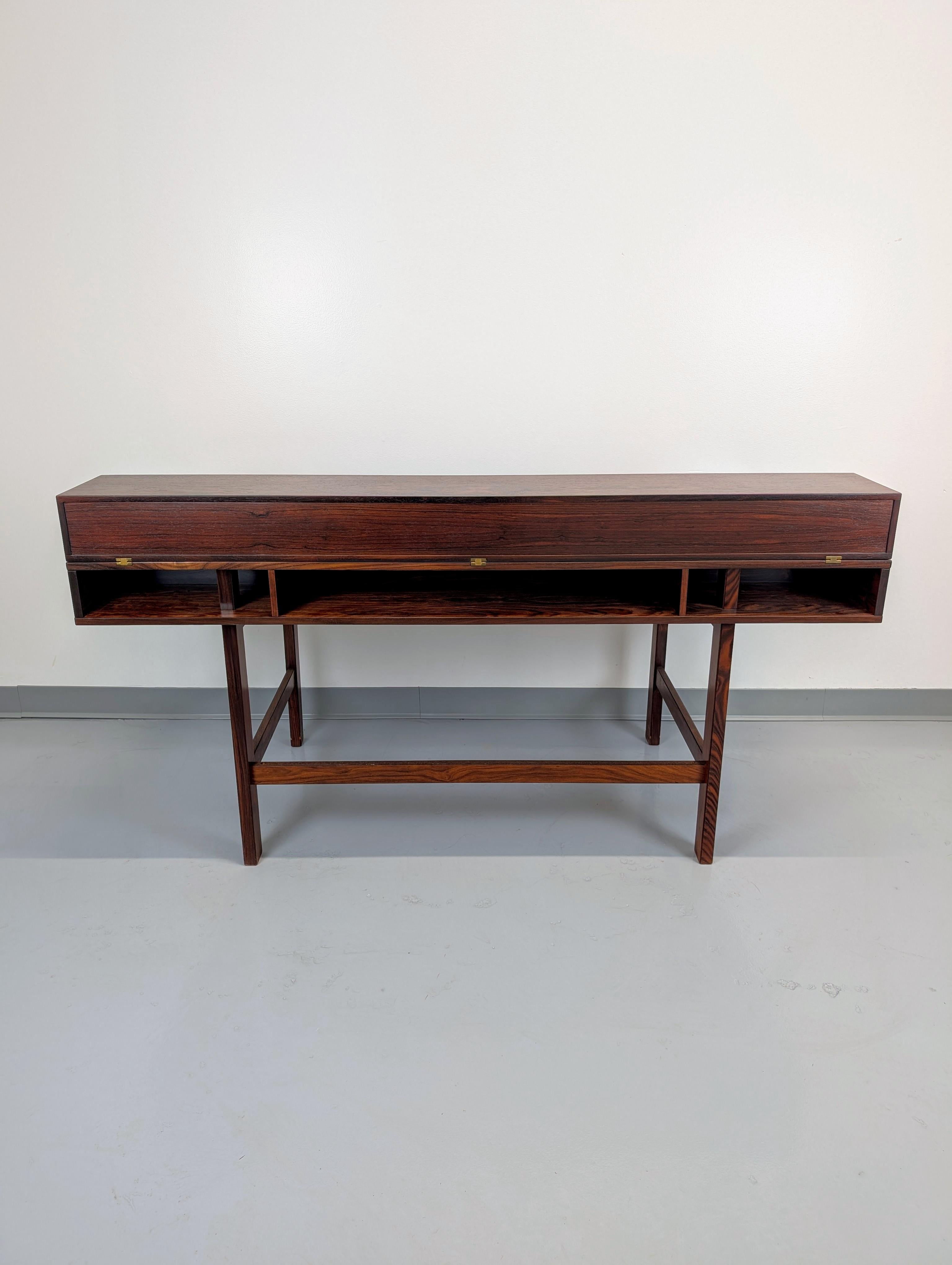 Palisanderholz-Partner-Schreibtisch von Peter Løvig Nielsen im Angebot 7