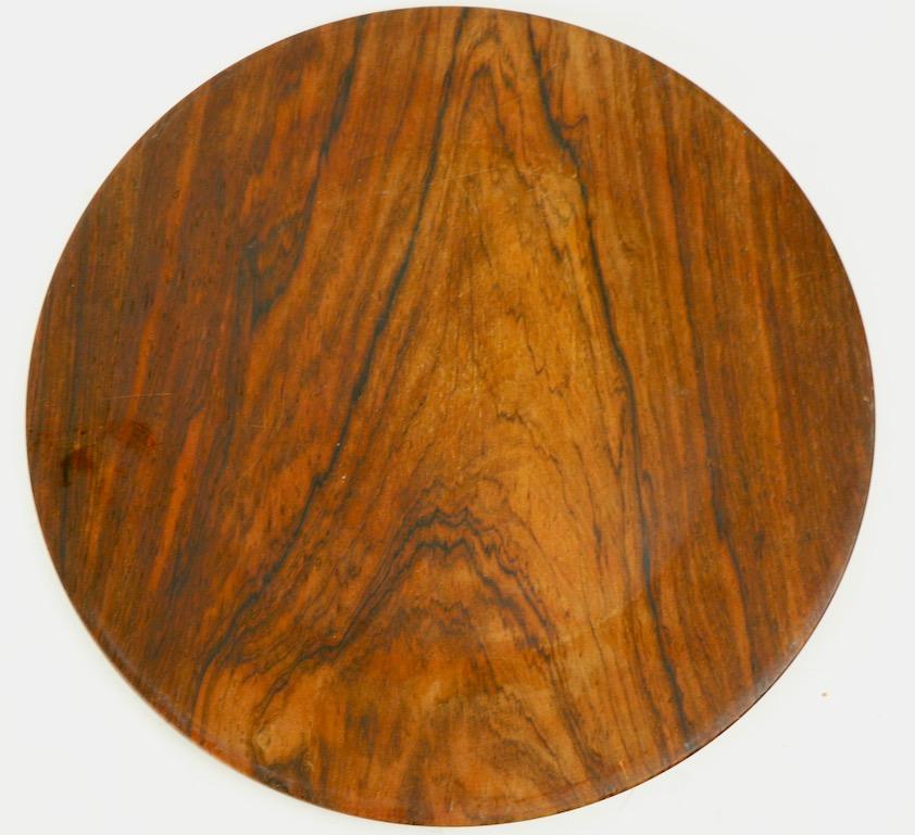 Danish Rosewood Plate by Illums Bolighus