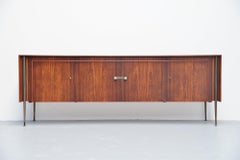 Rosewood Post Art Deco Sideboard Holland, 1950