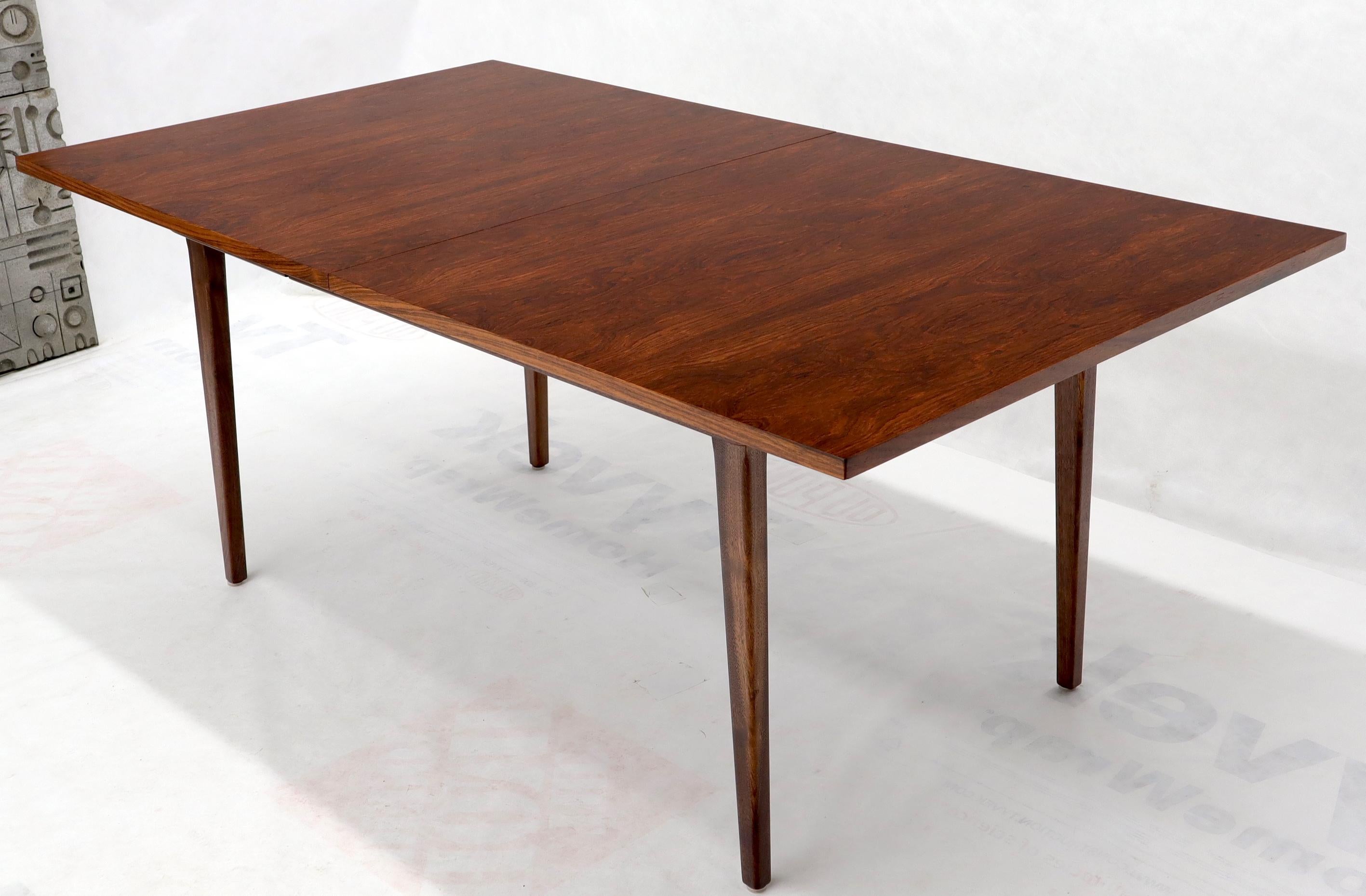 Mid-Century Modern Table de salle à manger rectangulaire George Nelson pour Herman Miller 2 feuilles en vente